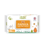 Fresh Organic Care Papaya Wipes 84Pcs