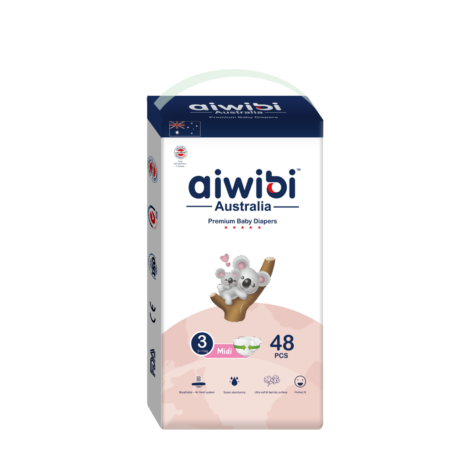 Comfort Soft Baby Diapers Size 3