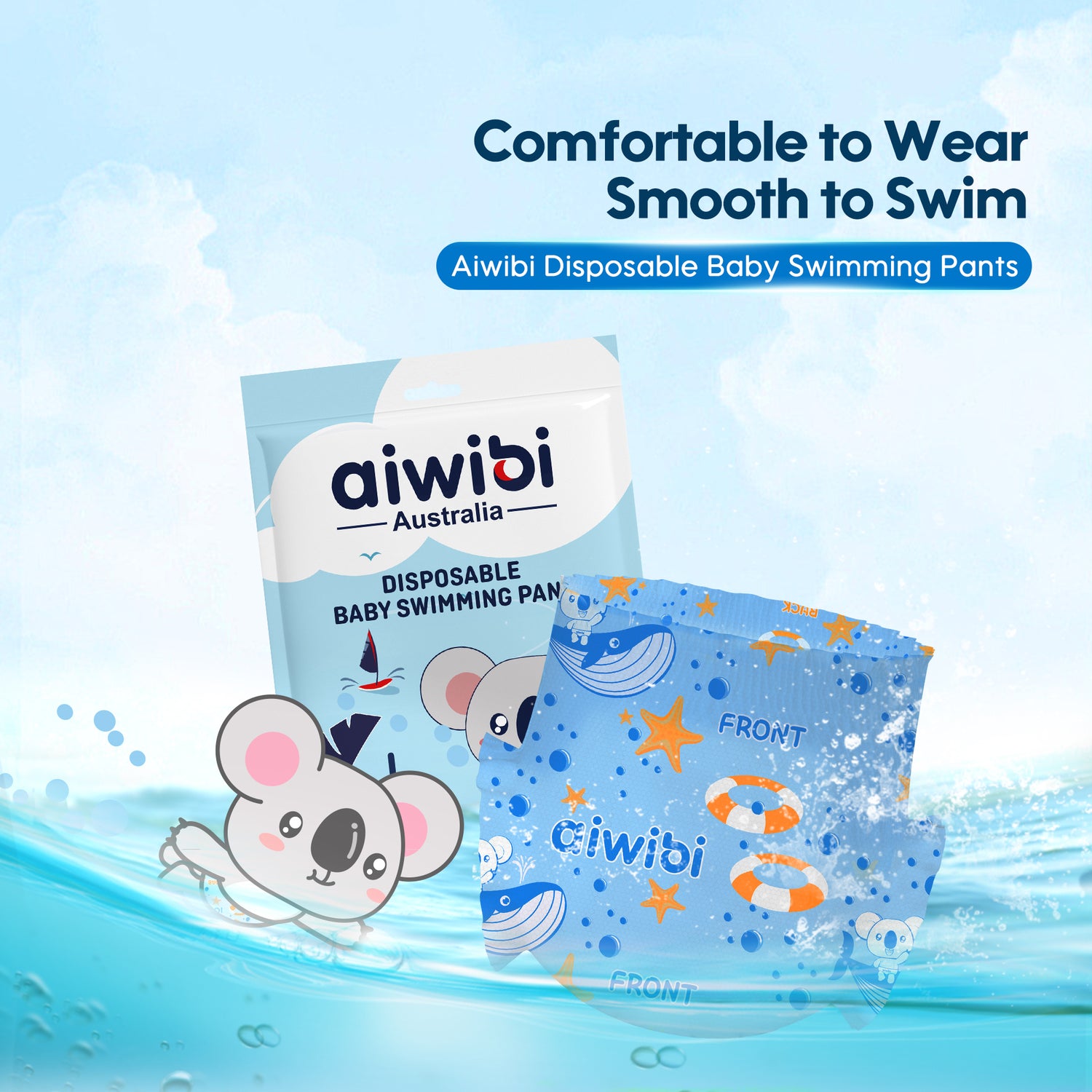 Swimming Pants Size 3-7