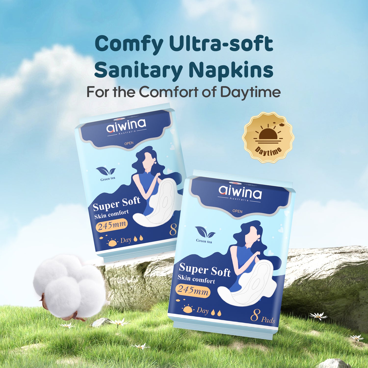 Comfy Super Soft Sanitary Napkin 245mm