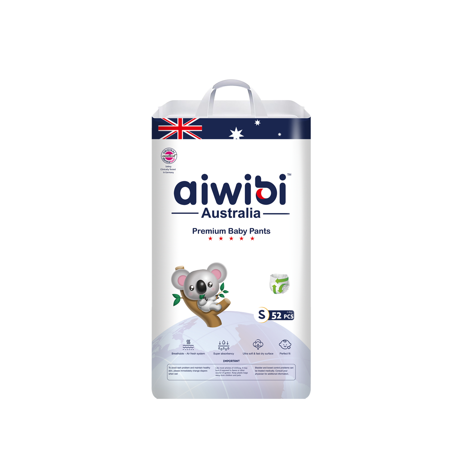 Comfy Guard Baby Pants Size 2