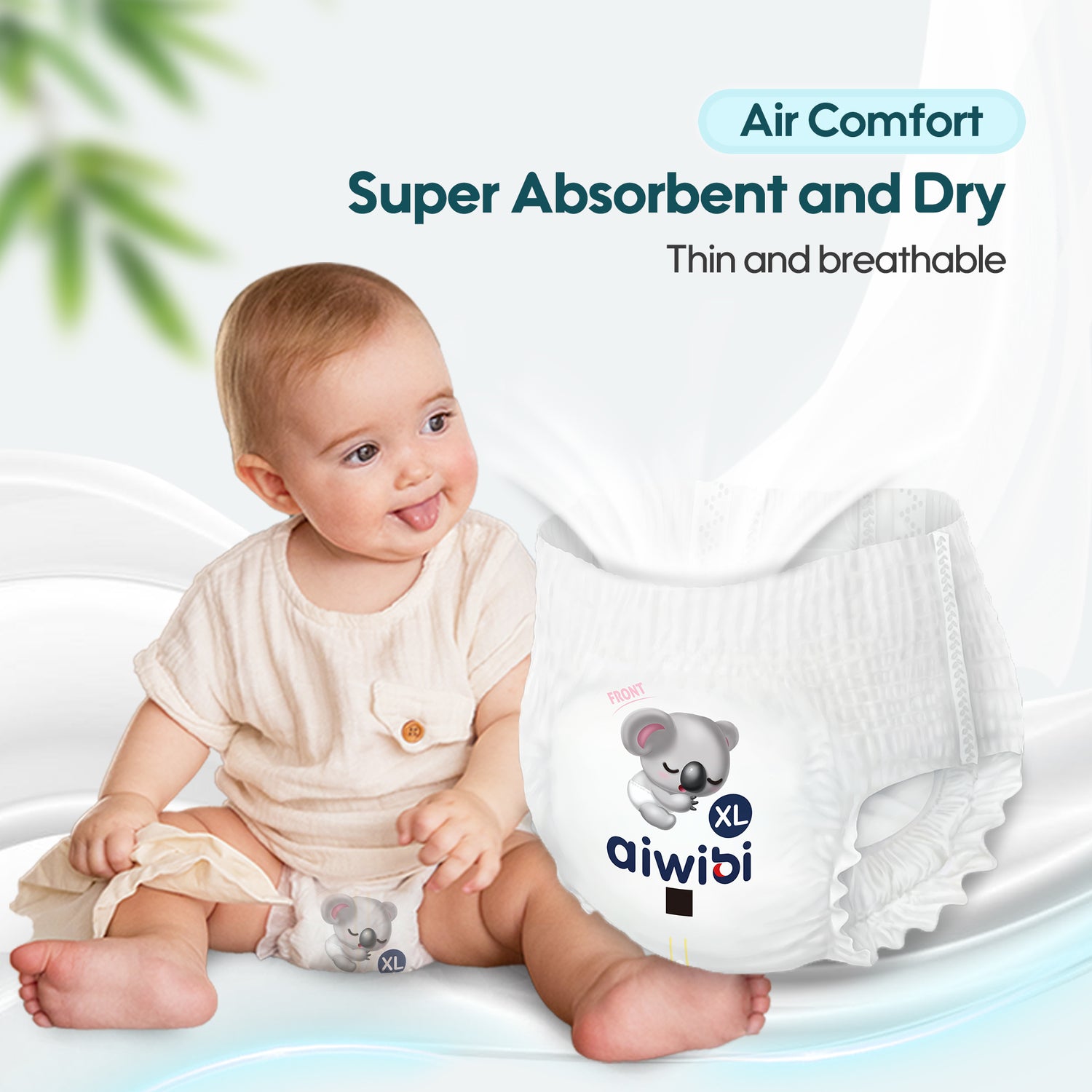 Comfy Guard Baby Pants Size 3