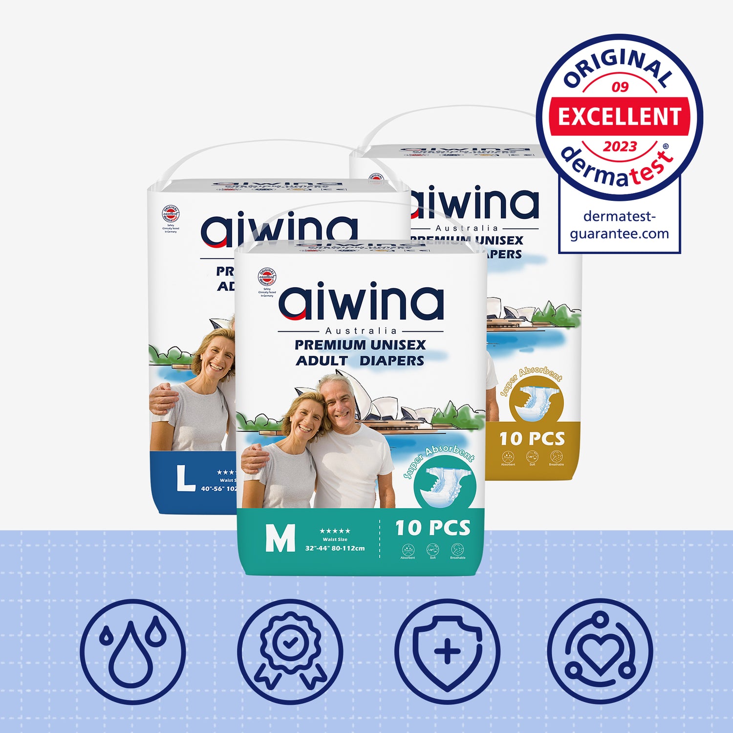 Premium Unisex Adult Diapers