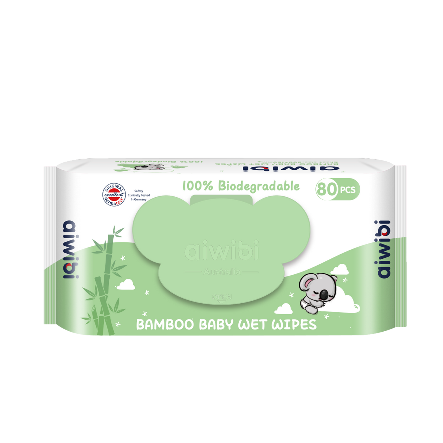 Eco-friendly 100% Bamboo Wet Wipes