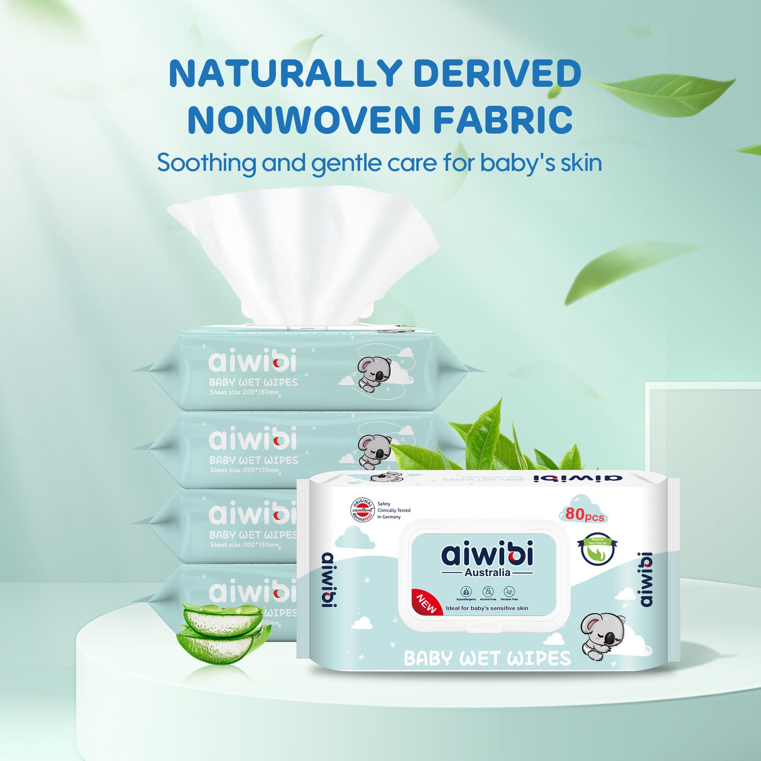 Gentle Soft Sensitive Care Wipes