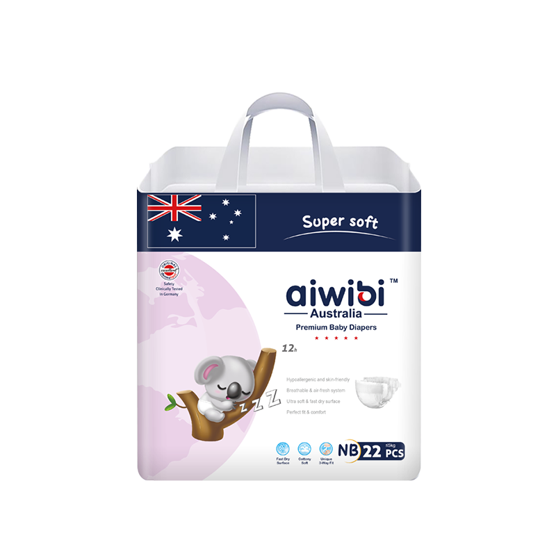 Premium Natural Newborn Diapers
