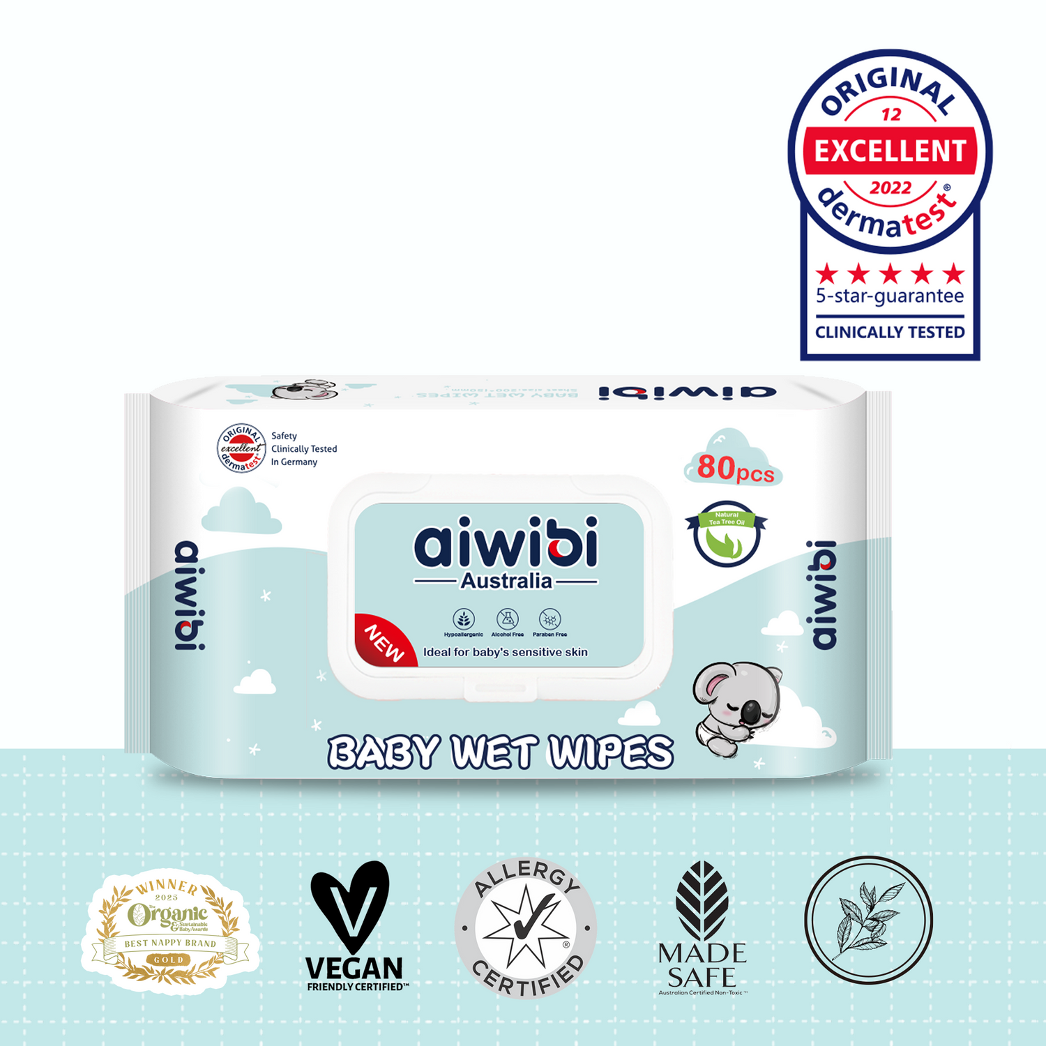 Gentle Soft Sensitive Care Wipes