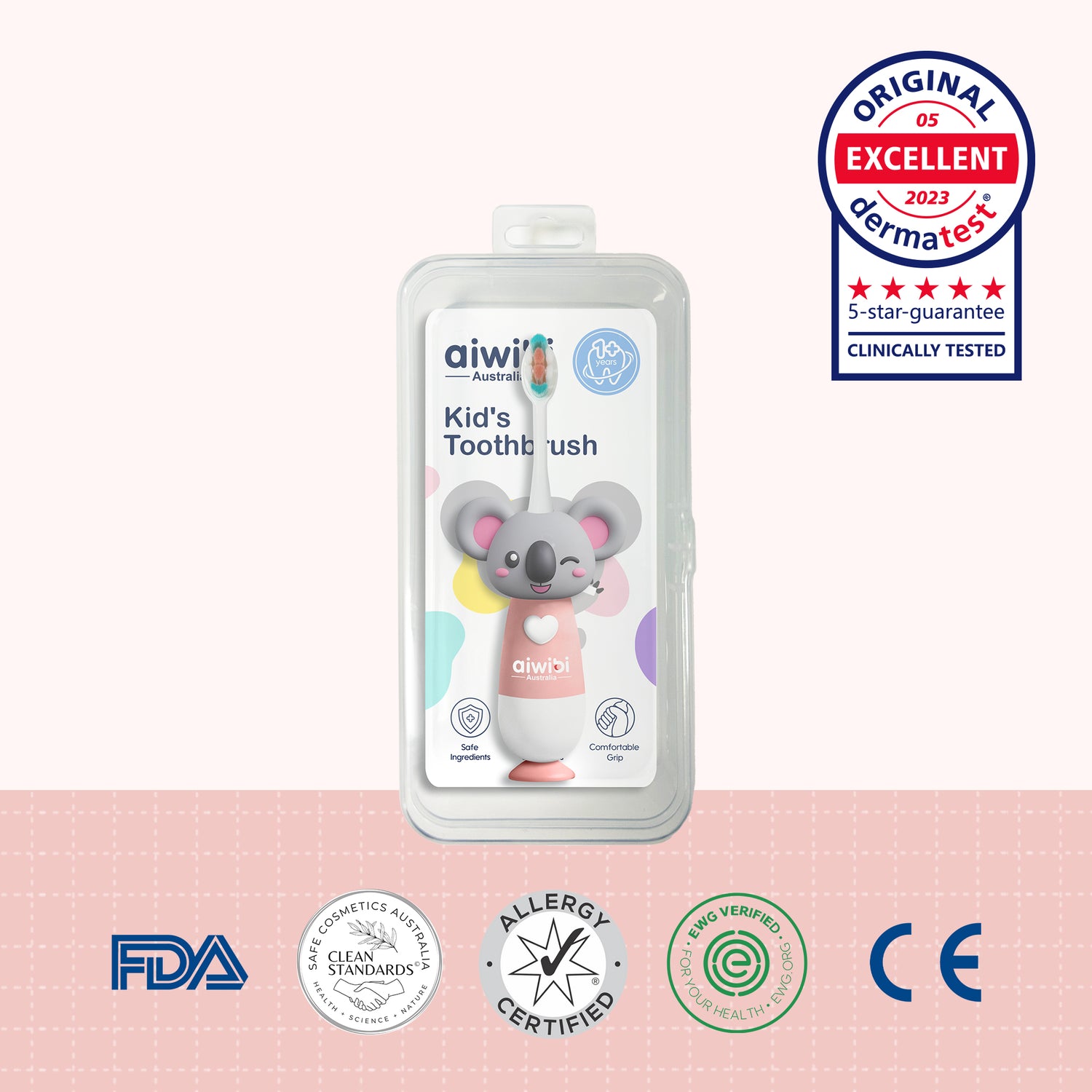 Jolly Kid's Toothpaste & Toothbrush Set